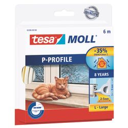 TESA moll P-PROFILE 6mx9mm White