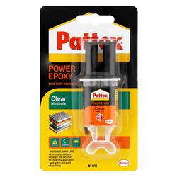Pattex Epoxy Clear Mini Syringe 6ml carded