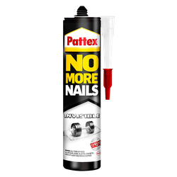 Pattex No More Nails Invisible 300g cartridge