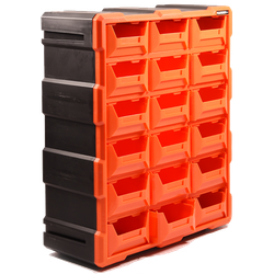 18 Bin Modular storage tower 383x465x159mm