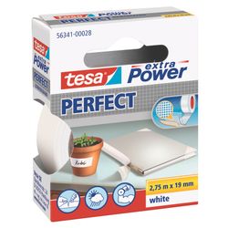 TESA extra Power Perfect 2.75mx19mm White (IP 10)