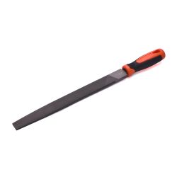 8 inch (200mm) Flat second cut file with soft handle