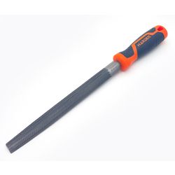 8 inch (200mm) Half round second cut file with soft handle