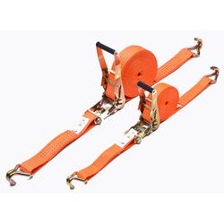 2Pcs ratchet tie down set 25mm x 5m