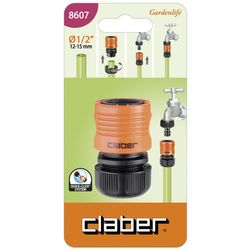 1/2 inch CLICK CONNECTOR (CARDED)
