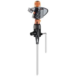 PULSATING SPRINKLER ON STAINLESS STEEL SPIKE 397m2 MAX