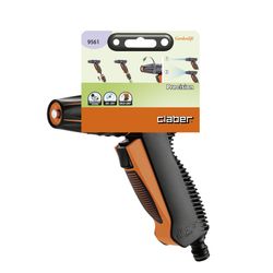 PRECISION SPRAY PISTOL WITH ADJUSTABLE NOZZLE & FLOW REGULATION