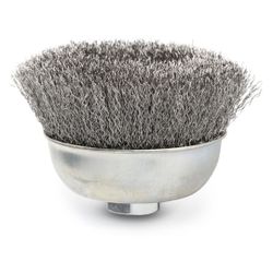 150mm steel wire cup brush M14x2 0.35mm