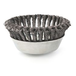 75mm knotted wire cup brush M14x2