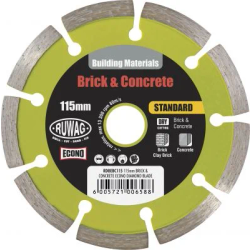 115mm Brick & Concrete Econo diamond blade