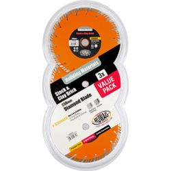 115mm standard diamond blade 3 pack /pk