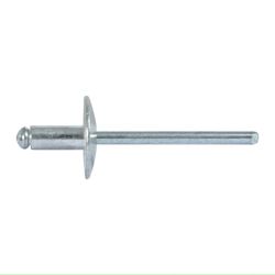 Blind Rivet Large Flange 3.2x10mm (100)
