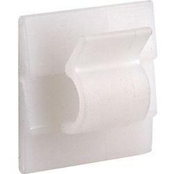 Mount Pad Cable Clamp Black 12x26mm (10)