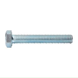 Mild Steel Set Screw Zinc Plated 6x100mm (5)