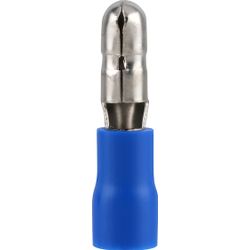 Pre-Ins Bullet Terminal Male Blue 4mm (25)