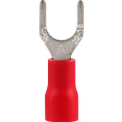 Pre-ins Spade Terminal Red 6mm (25)
