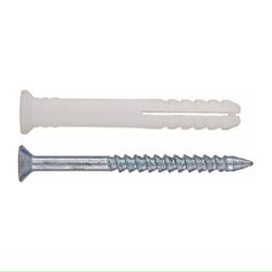 Plastic Rimmed Nail-In Anchor 6x35mm (50)