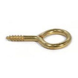 Screw Eye Yellow Passivated 20mm (10)