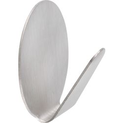 Stick-on Stainless Steel Round Hook Medium (3)