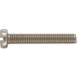 Stainless Steel Machine Screw Cheese Head 6x40mm (10)