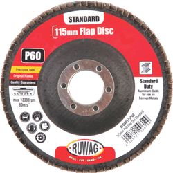 115mm p40 flap disc standard /ea