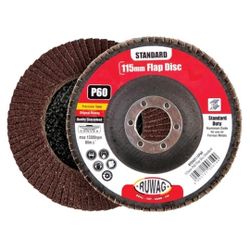 180mm p120 flap disc standard /ea