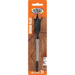 22.00mm wood flat long carded
