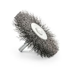 50 x 12 mounted wire wheel 6mm shaft