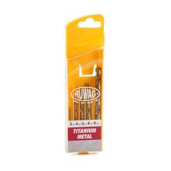 5pce titanium metal 3-8mm