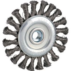 115mm knotted wire wheel M14x2