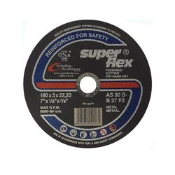 Abrasive Disc Cutting Steel S/flex 180mm*3.0mm*22.2mm