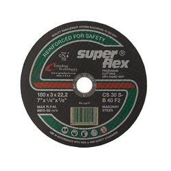 Abrasive Disc Cutting Stone S/flex 180mm*3mm*22.2mm