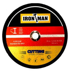 Abrasive Disc Cutting Steel 115x1.0x22.2 Ironman