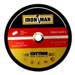 Abrasive Disc Cutting Steel Slimline 230x2.2x22.2 IRONMAN