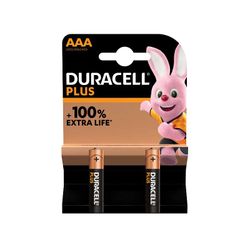 Battery DURACELL + Elec Aaa 2's 1.5v Mn2400b2