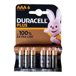 Battery DURACELL + Remote Aaa 6's 1.5v Duro60
