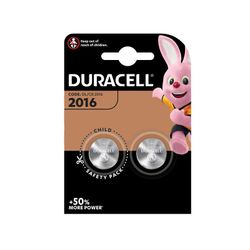 Battery DURACELL Lithium Coins Cr2016 2's Duro07