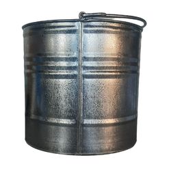 Bucket Builders Galvanised 9lt*27cm