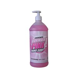 Formula Pink Hand Soap Liquid 1ltr Pump Fkle008