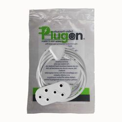Extension Cord White 3mtx10amp (2x3 Pin)
