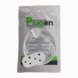 Extension Cord White 5mtx10mp (2x3 Pin) Ext005