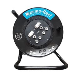 Extension Reel Plast 2x10a 20mtx1.0mm