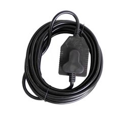 Extension Cord 5mt X 10 Amp 2x3 Pin Black