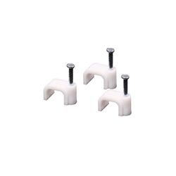 Cable Clips Pvc Flat 8mm Box 100