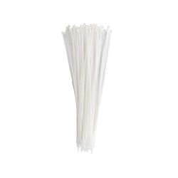 Cable Ties White 400mmx4.6mm Pack 100 United Elec