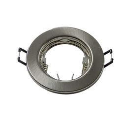 Downlight Fitting Gu10 Fixed Silver