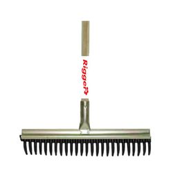 Rake Rubber Economy C/w Wood Hndl (min Pack 5)