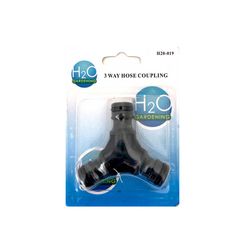 Garden Hose Coupling 3 Way H20019