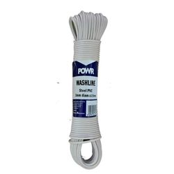 Wash Line Steel Pvc Coat 15mt