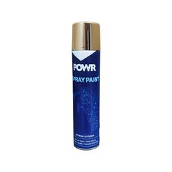 Paint Spray Metal Gold Super 300ml POWR